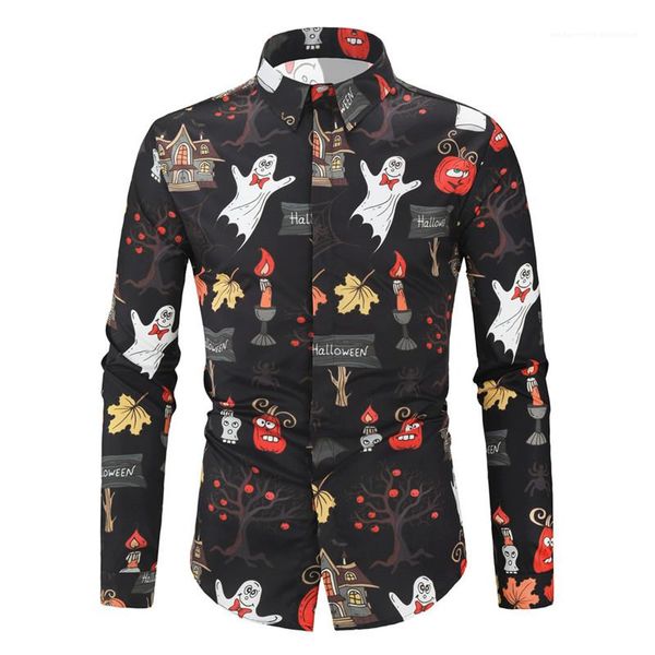 

panelled shirts casual long sleeve turn-down collar shirts mens clothes men designer shirts fashion cattoon pattern, White;black