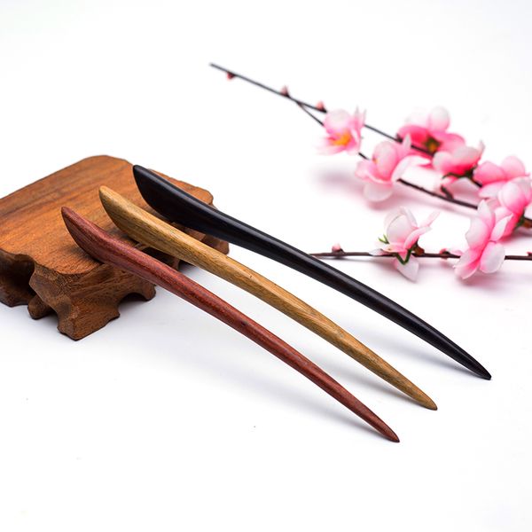 

hair accessories jewelry natural sandalwood hair sticks wedding accessories jewellery classic chinese pin for women, Golden;silver