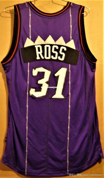 

ncaa retro #31 terrence ross purple jersey stitched vintage sleeveless vest jerseys, Gray