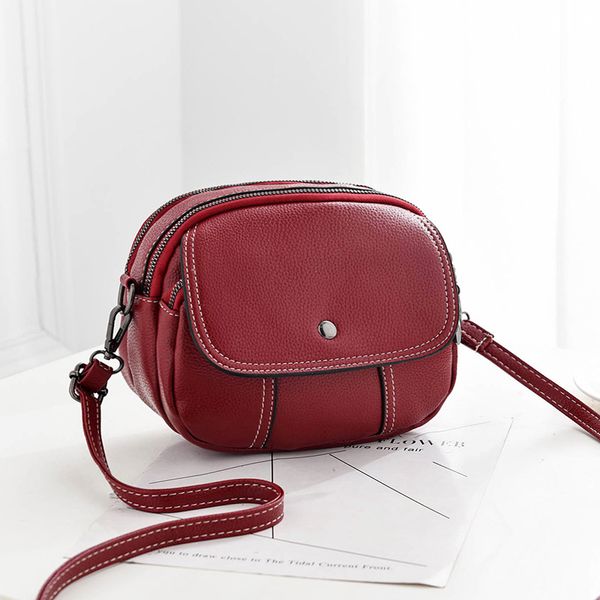 

2020 spring and summer new small bag fashion all-match literary fan women's bag shoulder/crossbody handbag