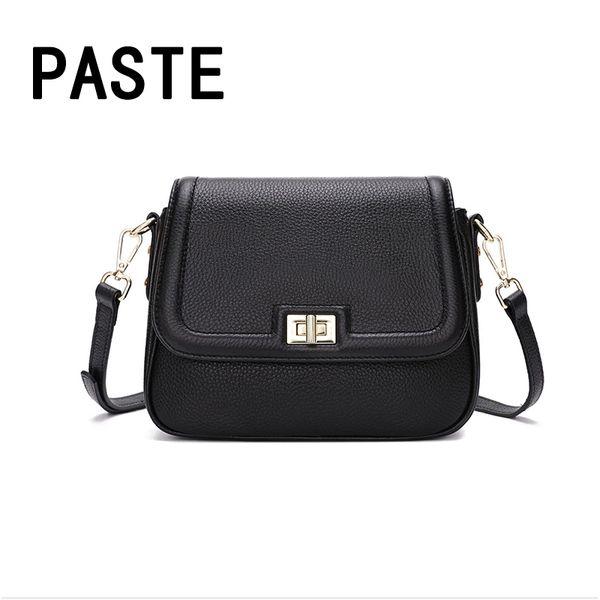 

genuine leather women's bags first layer cowhide crossbody bag shoulder bag women's summer 2020 new small square p0410