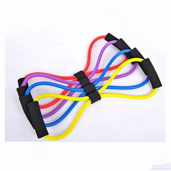 

chest developer arms training rope rull ropes yoga pilates pull rope gym fitness resistance elastic rubber bands training