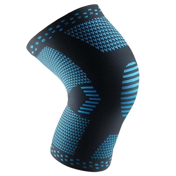 

1pcs basketball support padded kneepad knee pads home gym sport brace running leg joint protector gear safety protect, Black;gray
