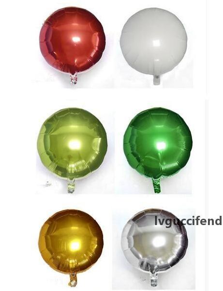 

festive event 18 inch foil balloon party inflatable balls silver wedding decoration happy birthday inflatable toys air balloons