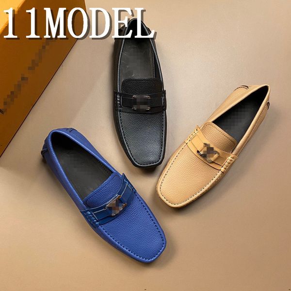 

19ss 2020 suede мокасины мужские днища дышащие повседневная обувь man роскошные отруби flat loafer скольжению на вождение обувь плюс размер, Black