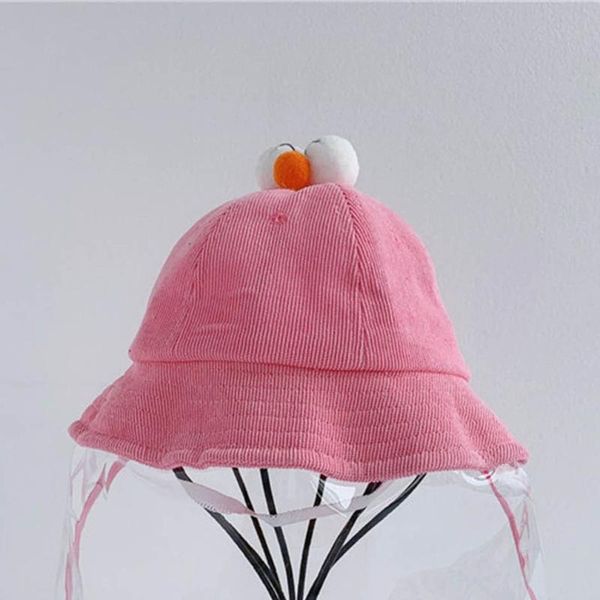 

carlota spring autumn cartoon children hat summer cute sunshade travel boys girls fisherman practical hat cap protect, Blue;gray