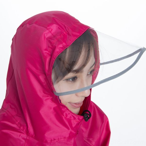 

yikelai big vehicle cloak electric vehicle brim electric car raincoat fashion creative poncho raincoat, Black