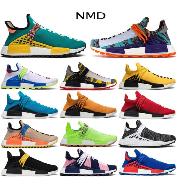 

2020 nmd human race pharrell williams bbc infinite species know soul sun calm solar pack hu trail men women sneakers running shoes