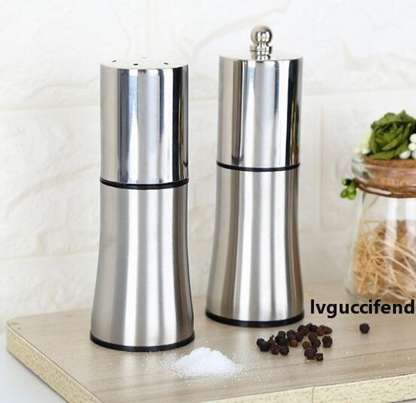 

304 stainless steel pepper mill hand shake pepper grinder pepper mill home salt mill