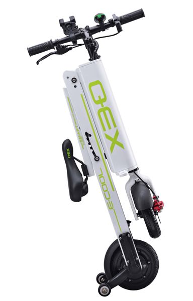 

electric scooter two-wheeled scooter portable folding electric car small folding electric car, Silver;blue