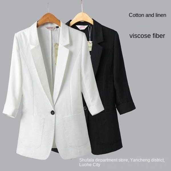 

envhg реальный шелк лето маленький костюм тонкий и профессиональный костюм укороченные рукава 200kg плюс размер пальто пальто и хлопок белье, White;black