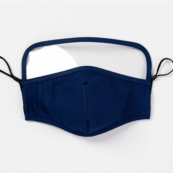 

reuseable face shield plastic screen full protection masks anti-fog oil dustproof protective mask bwf455