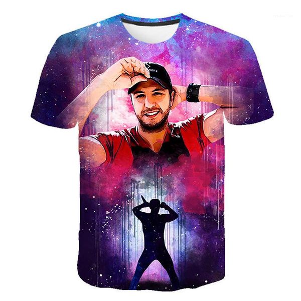 

o neck pullover clothing for man fashion american singer 3d tees mens designer short sleeve tshirts casual loose, White;black