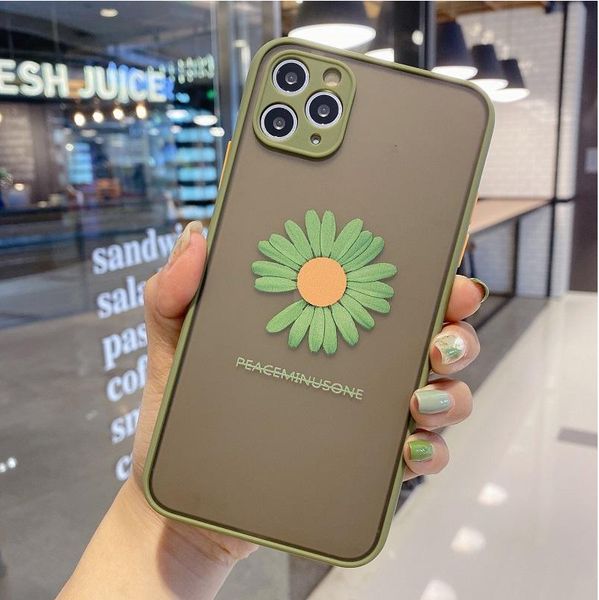 

korea cute 3d little daisies flower soft phone case for iphone x xr xs 11 pro max 6s 7 8 plus