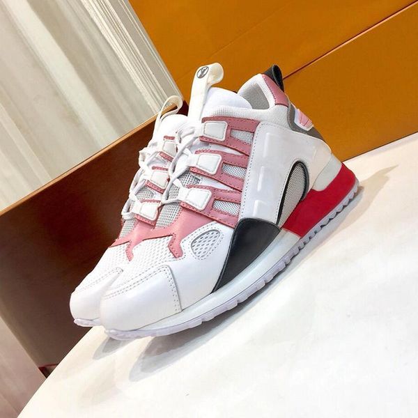 

womens shoes run away sneaker fast delivery outdoor walking casual footwears low lace -up plus size luxury women shoes with origin box, Black