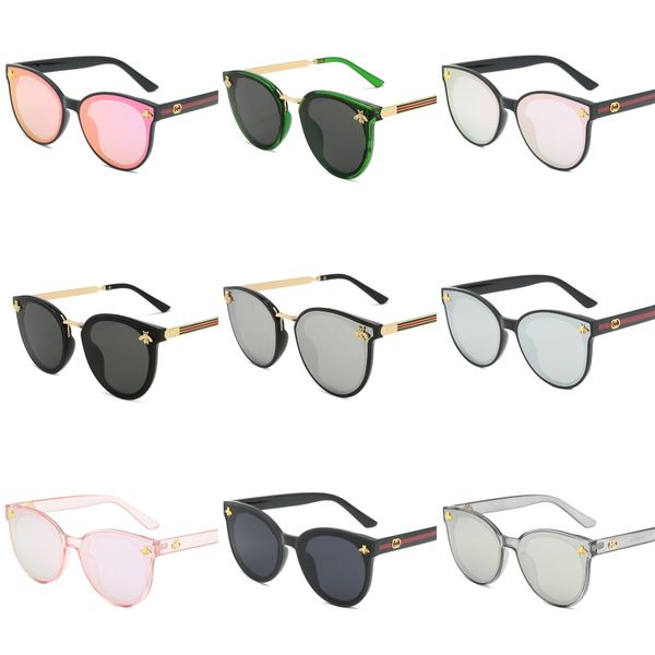 

fashion famous high-end polarized sunglasses yo92-44 for men black frame purple mark violet iridium lens with signature lens in#967, White;black
