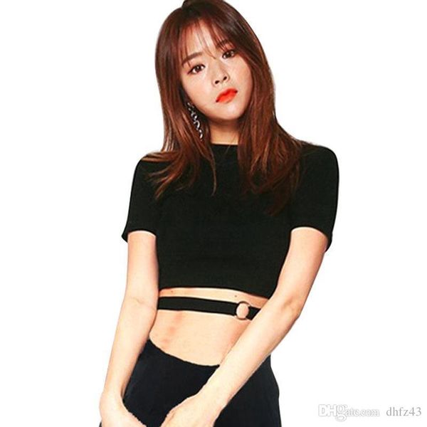 

fashion women black tank bustier cami t shirt summer vest crop strappy vest crop 2020, White