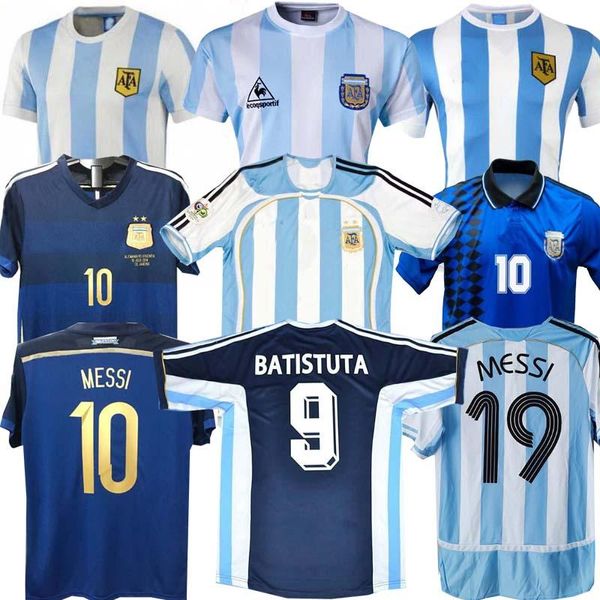 

чемпионат мира ретро 1986 аргентина дома футбол джерси месси марадона caniggia 1978 1996 футбол рубашка батистута 1998 riquelme 2006 1994 or, Black;yellow