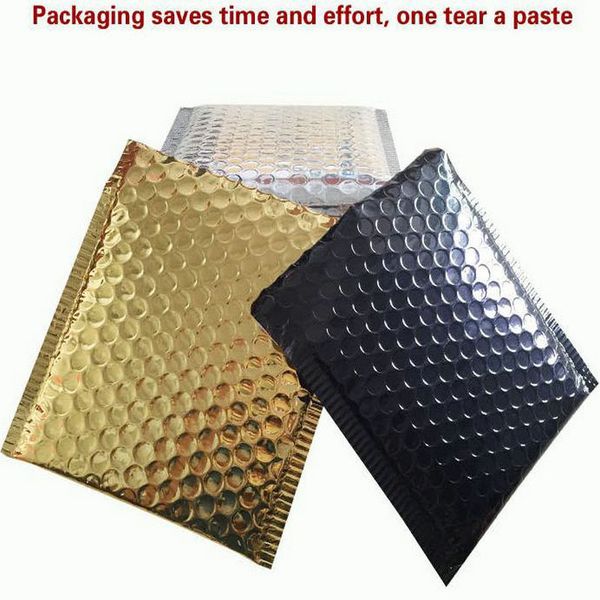 

dhl mail bags 50pcs cd cvd packaging shipping bubble mailers gold paper padded envelopes gift bag bubble mailing envelope bag