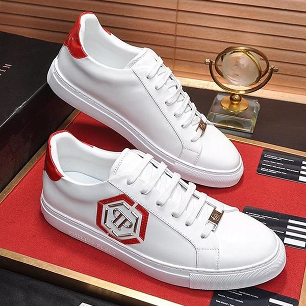 

mens casual shoes lace -up breathable fashion autumn winter footwear luxury classic outdoor sports shoes breathable lo -sneakers hexagon