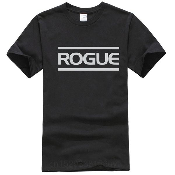 

vintage t-shirt rogue fitness international, White;black
