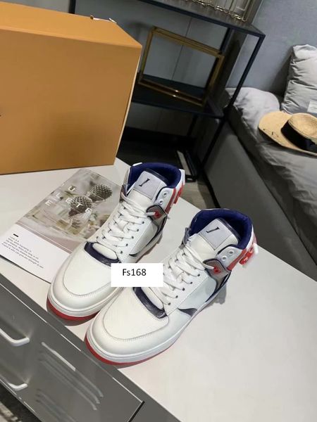 

rivoli sneaker boot mens vintage trainers calfskin high women rainbow multi trainer boots monogram motifs casual shoes, Black