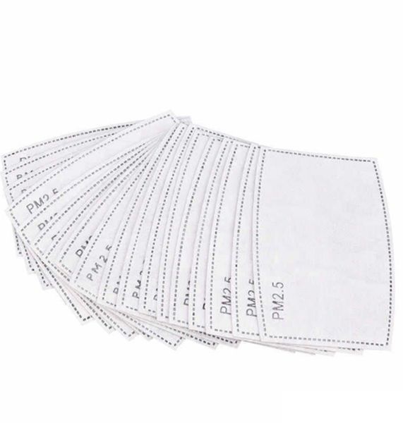 

5 слоев фильтр с активированным углем маски рм2,5 анти пыль мутность рот сменные фильтры для activate углерода используется маска защитный м