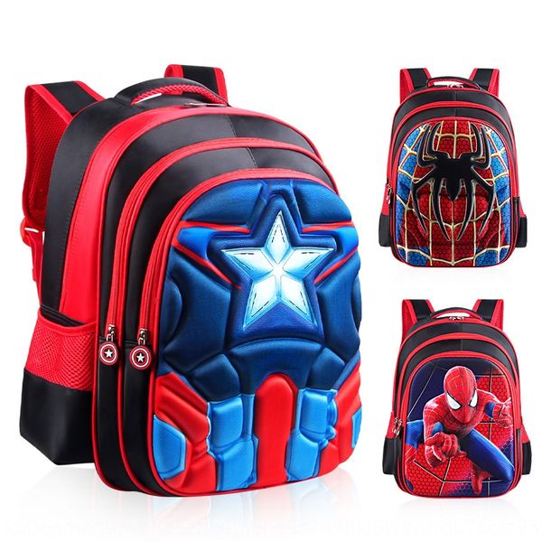 

9b4yn new single personalized customized spider-man captain america children's new single personalized customized bag backpack spider-m