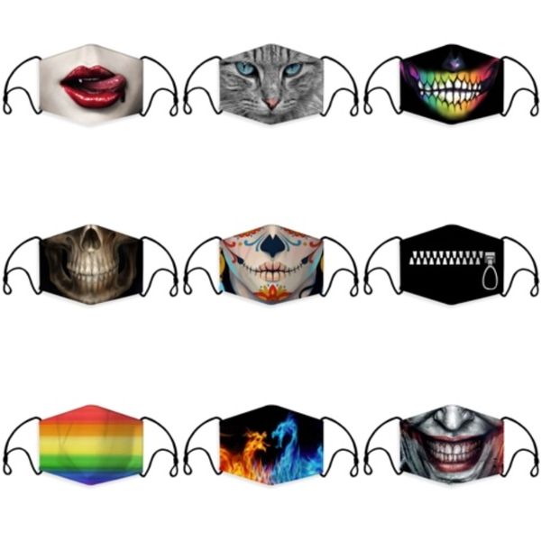 

funny fashion face mask 3d emoticons personality masks dustproof haze-proof breathable protective masks shipping#826