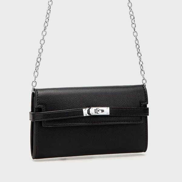

designer bag fashion emma litchi pattern kelly bags clutch wallet crossbody bag underarm chain bag female 1081