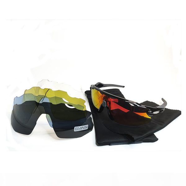 

new style bicycle running goggles polarized cycling sun glasses glasses outdoor sport sun glasses bicicleta gafas ciclismo 3 pcs lens 9401, White;black