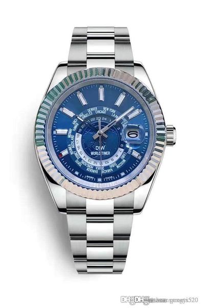 

b291 designer watches sky-dweller movement watches luxury watch master m326934 m326938, m326933 m326935, m326939, 42 mm dial, folding cla, Slivery;brown