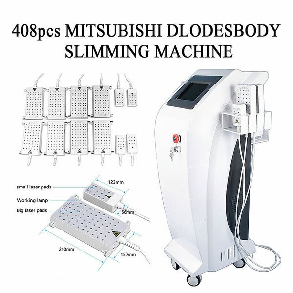 

12 laser pads spa salon clinic 980nm cold laser lipo device body slimming cold laser therapy