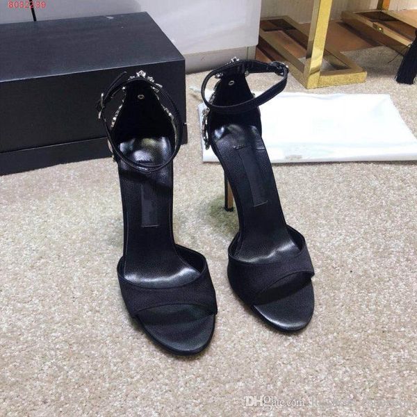 

new women high- heel sandals,pure color pure silk shoes, the water drill embellishes the heel,street style fashion sandals cs06, Black