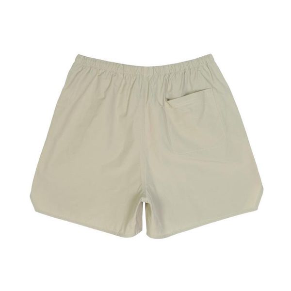 

2020 new arrival desinger summer fashion men knee length shorts casual male applique zipper fly short pants 2 styles, White;black
