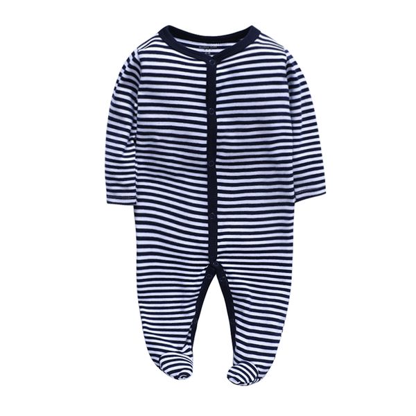 

jumpsuits baby boys clothes born toddler infant girls jumpsuit long sleeve 3 6 9 12 months pajama romper, Blue