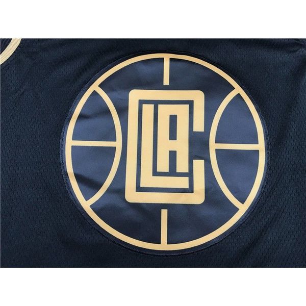 

112 jerseys basketball jerseys sports wears s-xxl la leonard #2 black gold stitched basketball jerseys, Black;white