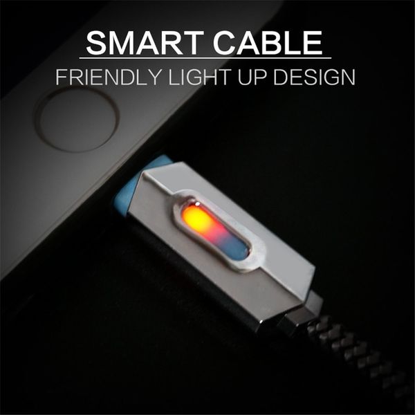 

led lighting micro usb cable 3a fast charging charger microusb for samsung xiaomi android mobile phone wire cord 3m