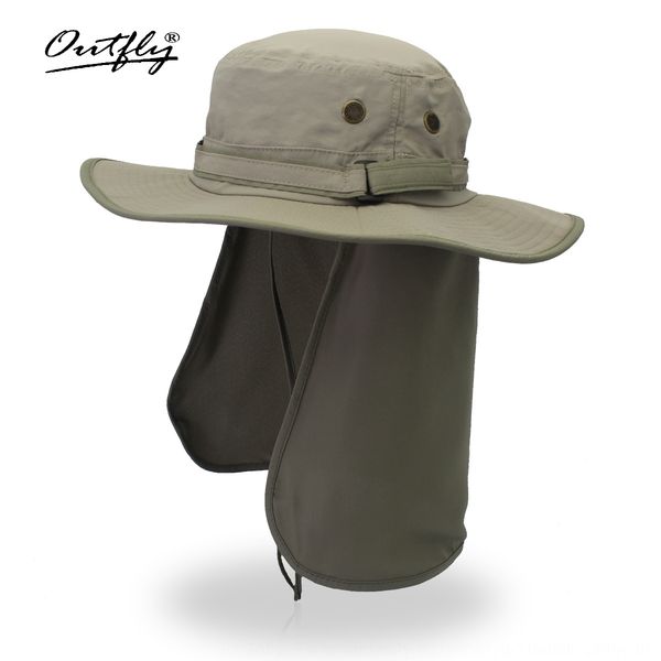 

2020 outdoor fisherman sunscreen sunscreen fisherman sun hat men's fishing hat, Blue;gray