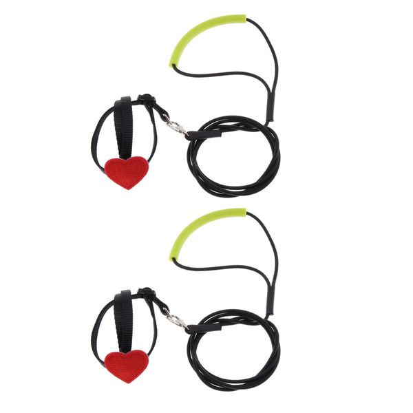 

2pcs птица попугай harness поводок pet веревка birds открытого обучение поводок
