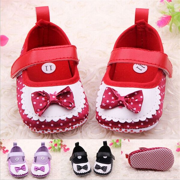 

2016 New Baby Shoes Newborn Girls Shoes Leather Infant Prewalker Shoes 0-18Months