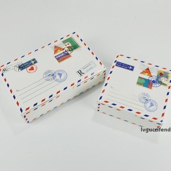 

envelope design cake boxes maccaron baking package kraft paper candy cookies gift box for wedding birthday party lx9230