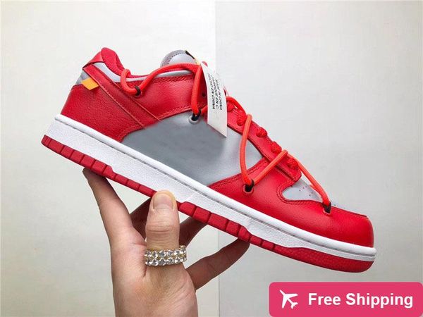 

2020 authentic off dunk low leather university gold midnight navy pine green white red wolf grey leather running shoes men women sneakers