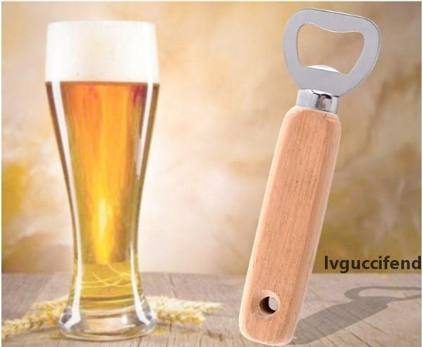 

wooden handle bottle opener wood beer openers bar kitchen party tools beer bottle opener wine bottle opener 1000pcs