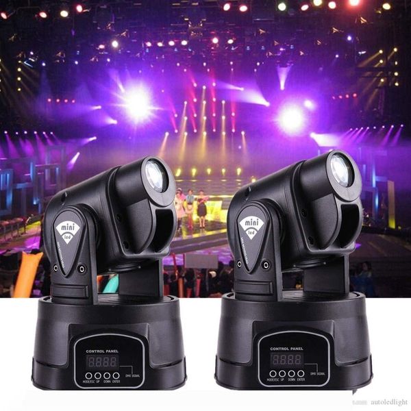 

mini led moving head light spot rgb stage lighting party dj disco club 15w rgb multicolor change dmx controller spot wash light