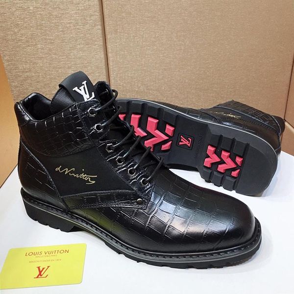 

vintage oberkampf ankle boot mens shoes herren luxus marken schuhe outdoor walking footwears fashion classic lightweight men boots sale, Black