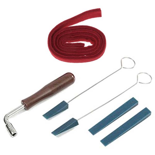 

6pcs piano tuning lever tools kit mute hammer diy set piano part