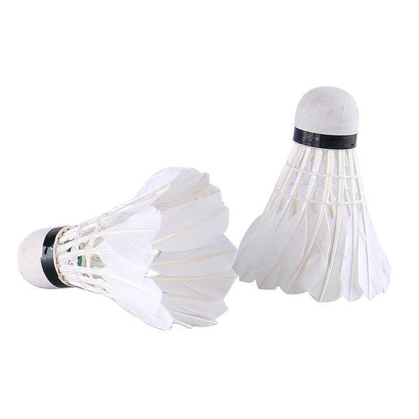 

12pcs/lot feather shuttlecocks professional training badminton balls outdoor sports badminton accessories