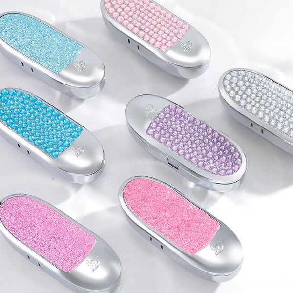 

lipstick invisible case glasses case nursing glasses internet celebrity simple mini portable cute pupil care box couple box, Blue