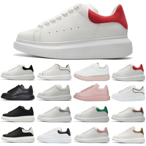 

fashion men women casual shoes sneakers triple black white peony pink leather platform mens womens trainers plate-forme vintage